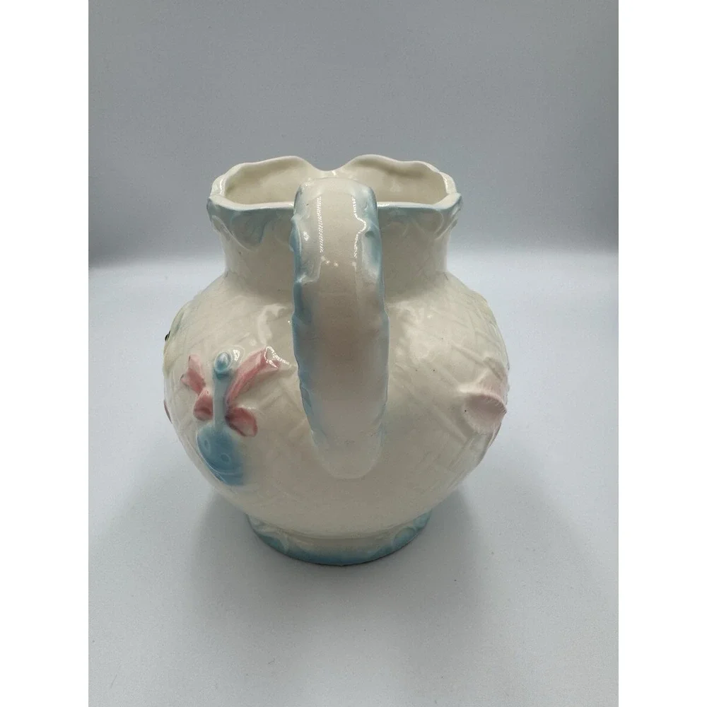 Vintage 50s 60s Baby Girl Boy Pitcher Relpo Porcelain Japan‎ MCM